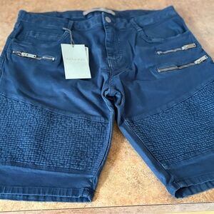 Zara Terez Men's Cargo Shorts in Deep Blue